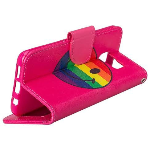 S7 case, rainbow smiley - coverlabusa.com