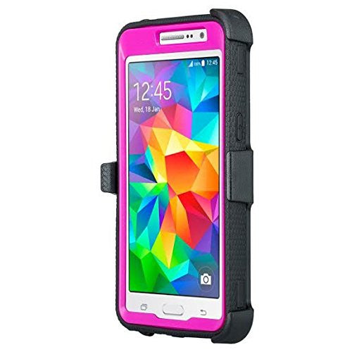 lg k10 holster case, built in screen protector - purple - www.coverlabusa.com