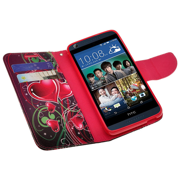 HTC Desire 626 Case - Heart Strings - www.coverlabusa.com