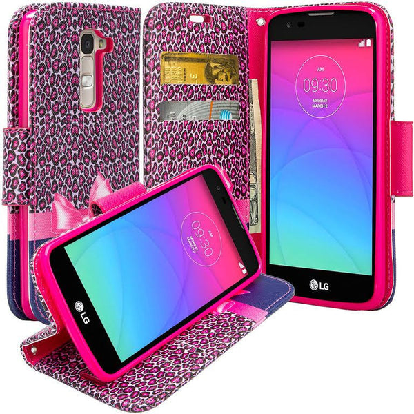 LG Leon LTE Case | Lg Tribute 2 Case | LG Power | LG Sunset | LG Destiny | LG Risio Case - HOT PINK CHEETAH www.coverlabusa.com