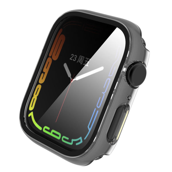 Apple Watch iWatch Series 7 Case With Tempered Glass Shockproof Full Cover - 41mm - Clear - www.coverlabusa.com