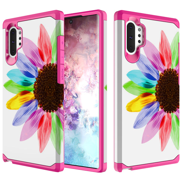 samsung galaxy note 10 hybrid case - vivid sunflower - www.coverlabusa.com