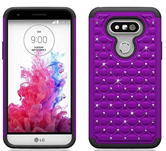 lg g5 hybrid case - purple/black - www.coverlabusa.com