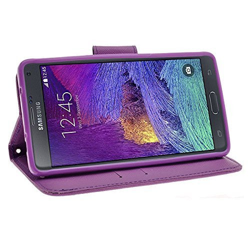 samsung galaxy note Edge wallet case - purple - www.coverlabusa.com