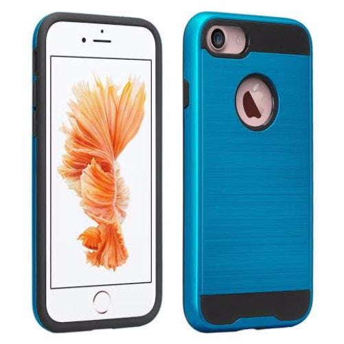 iphone 7 case, iphone 7 hybrid case - brush blueiphone 7 case, iphone 7 hybrid case - brush blue - www.coverlabusa.com