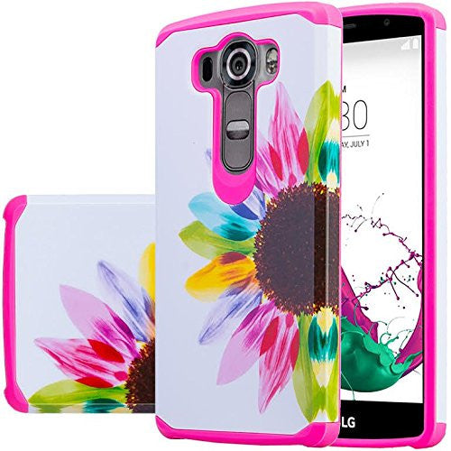 lg v10 case - hybrid vivid sunflower - www.coverlabusa.com