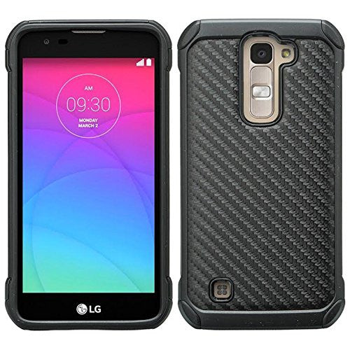 lg k8 carbon fiber hybrid case - www.coverlabusa.com