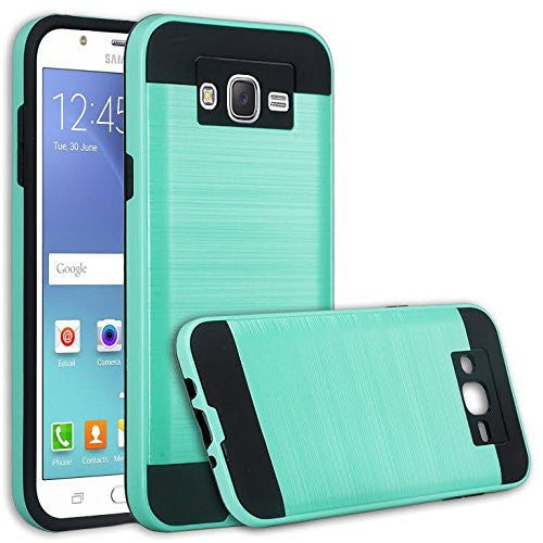 samsung galaxy j7 case, brush teal - www.coverlabusa.com