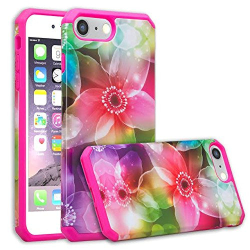 apple iphone 7 plus hybrid case - lily pedal - www.coverlabusa.com