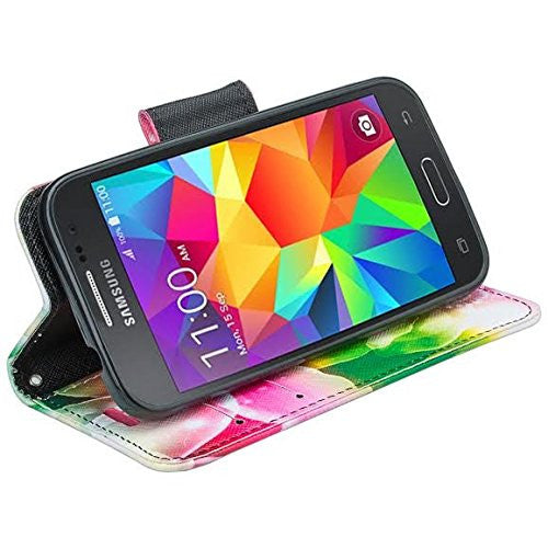 galaxy core prime wallet case - lily pedals - www.coverlabusa.com