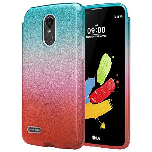 lg aristo glitter case - teal- www.coverlabusa.com