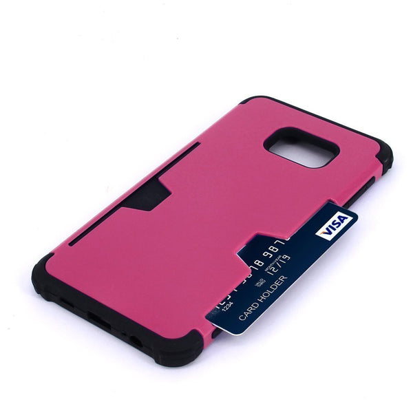 samsung galaxy s6 edge plus case hybrid with card slot - coverlabusa.com