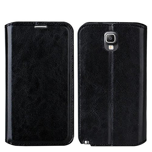 samsung galaxy note 3 leather wallet case - black - www.coverlabusa.com