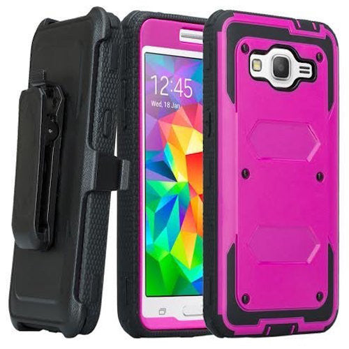 lg k10 holster case, built in screen protector - purple - www.coverlabusa.com