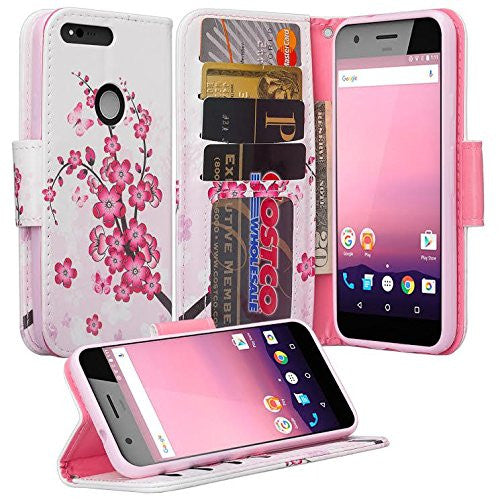google pxiel cover, pixel wallet case - cherry blossom - www.coverlabusa.com