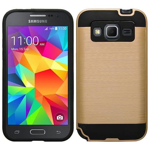 Samsung Galaxy Core Prime Case - Brush gold - www.coverlabusa.com