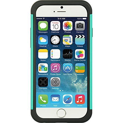 iphone 6s case, apple iphone 6 diamond rhinestone hybrid case - teal - www.coverlabusa.com