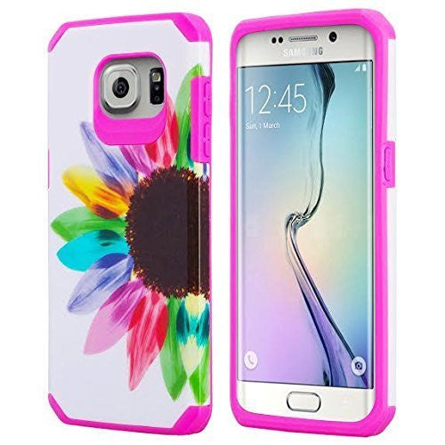 samsung galaxy s7 edge hybrid case - sunflower - www.coverlabusa.com