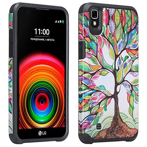 lg x power case - colorful tree - www.coverlabusa.com