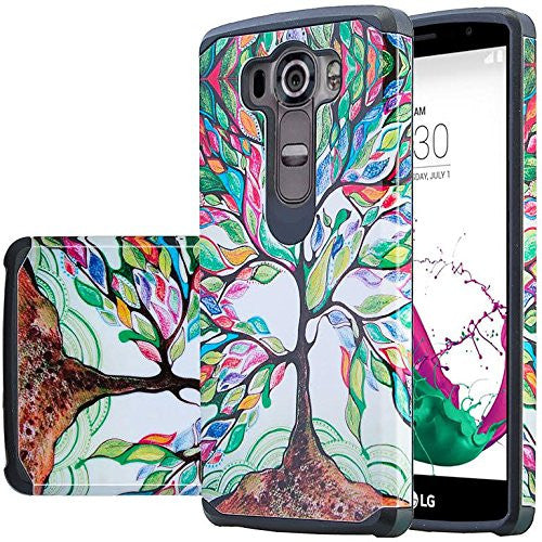 lg v10 case - colorful tree - www.coverlabusa.com