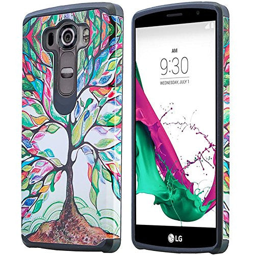 lg v10 case - colorful tree - www.coverlabusa.com