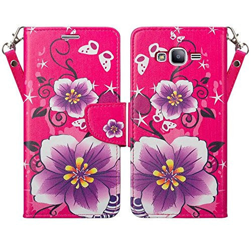 j7 wallet hot pink flower - www.coverlabusa.com