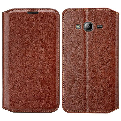 samsung galaxy j7 case - brown wallet - www.coverlabusa.com