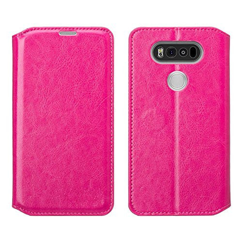 v20 case, lg v20 wallet case - hot pink- www.coverlabusa.com