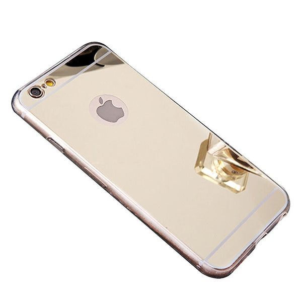 apple iphone 8 plus mirror case gold - www.coverlabusa.com