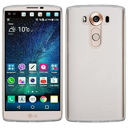 lg v10 case - hard pc tpu - clear - www.coverlabusa.com