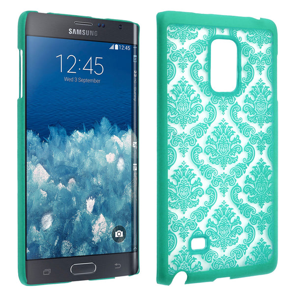 Galaxy Note Edge Damask-Teal- www.coverlabusa.com