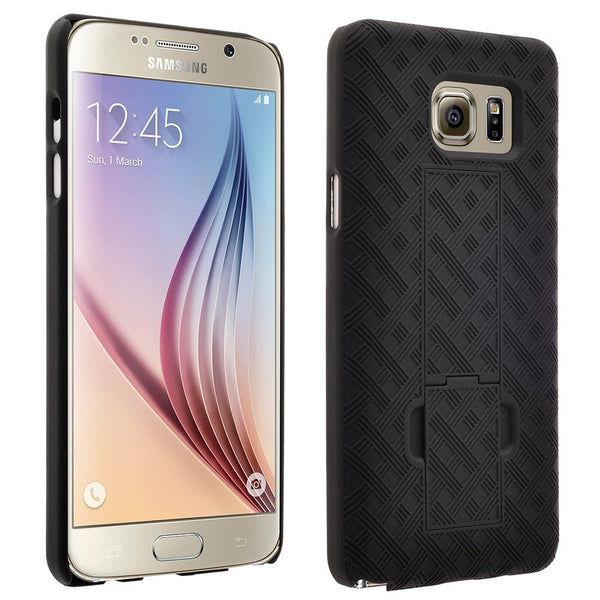 samsung galaxy note 5 holster shell combo case - black - www.coverlabusa.com