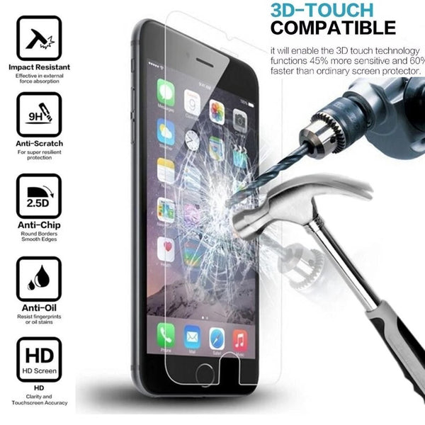 iPod Touch 5, Touch 6 Generation Tempered Glass Screen Protector - www.coverlabusa.com