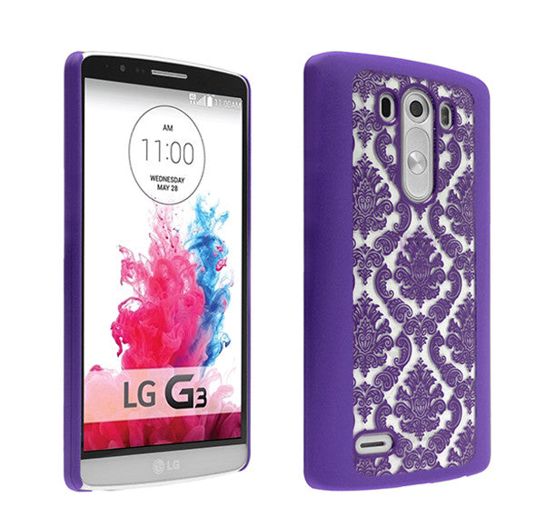 LG G3 Damask-Purple- www.coverlabusa.com