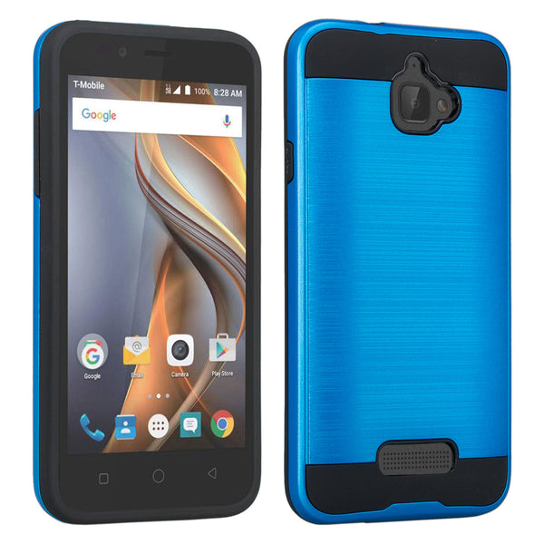 coolpad catalyst case cover - brush blue - www.coverlabusa.com