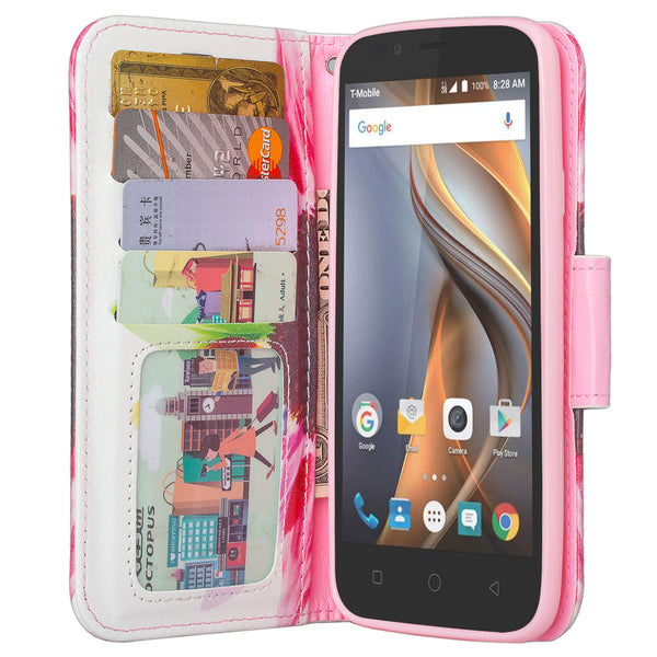 coolpad catalyst wallet case - vivid sunflower - www.coverlabusa.com