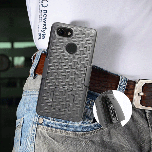 google pixel 3 xl holster case clip cover - www.coverlabusa.com