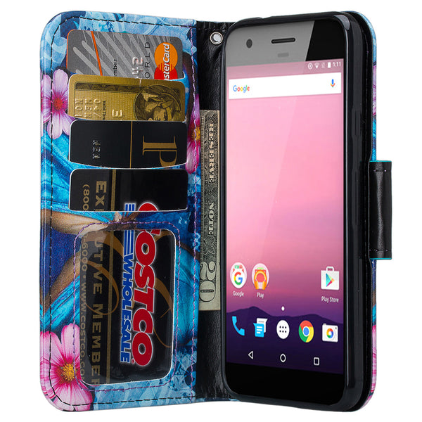 google pxiel cover,pixel wallet case - blue butterfly - www.coverlabusa.com