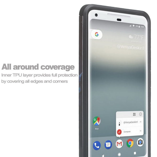 google pixel 2 xl hybrid case - blue butterfly - www.coverlabusa.com