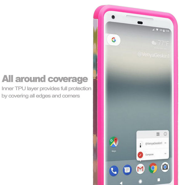 google pixel 2 xl hybrid case - vivid sunflower - www.coverlabusa.com