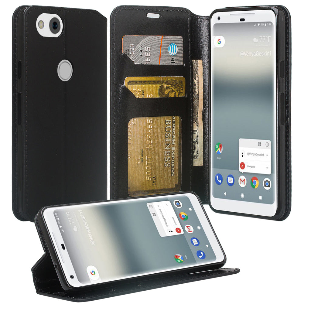 Google Pixel 2 XL Wallet Case - black - www.coverlabusa.com