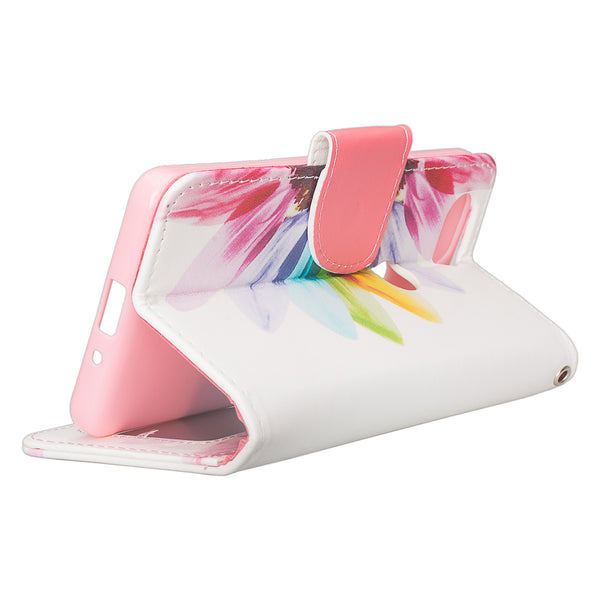Google Pixel 2 Wallet Case - vivid sunflower - www.coverlabusa.com
