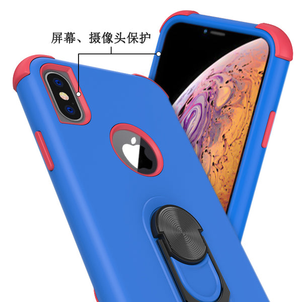 apple iphone xs max sgp ring - blue/pink - www.coverlabusa.com