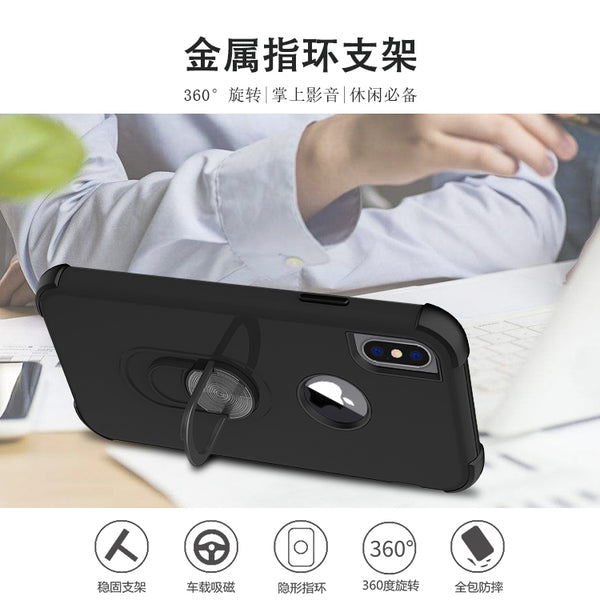 apple iphone xs max sgp ring - black/black - www.coverlabusa.com