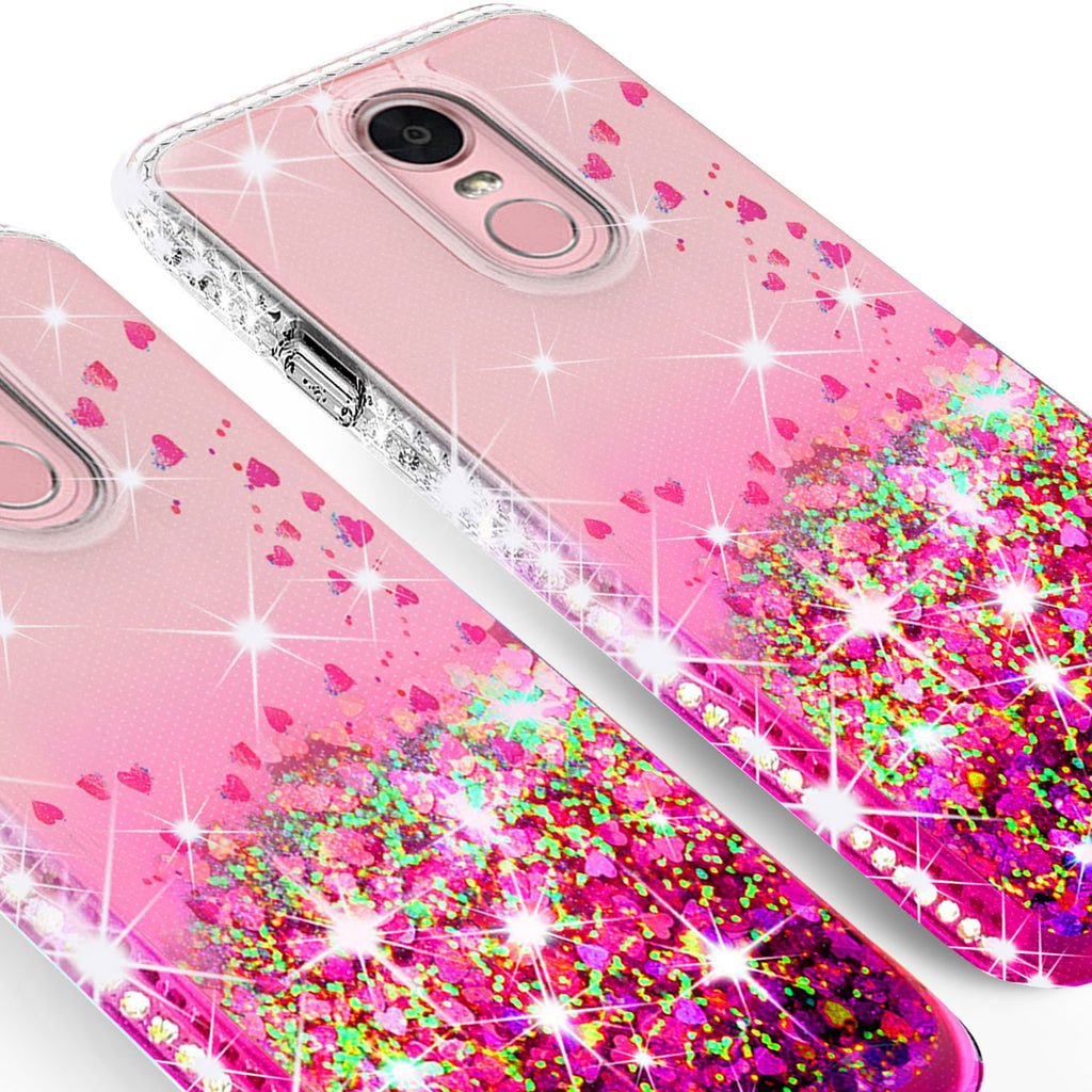 Liquid Quicksand Glitter Cute Phone Case for LG Stylo 5 / Stylo 5