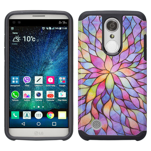 lg aristo hybrid case - rainbow flower - www.coverlabusa.com