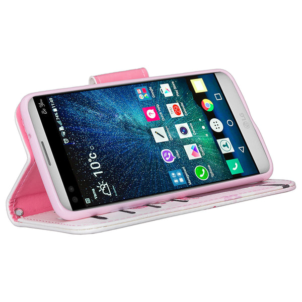 LG LV3 cherry blossom wallet case - www.coverlabusa.com