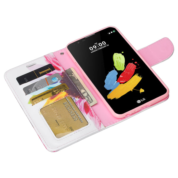 lg stylo 3 / stylus 3 plus leather wallet case - vivid sunflower - www.coverlabusa.com