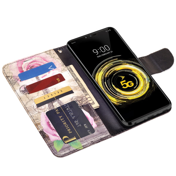 LG G8 ThinQ Wallet Case - paris - www.coverlabusa.com