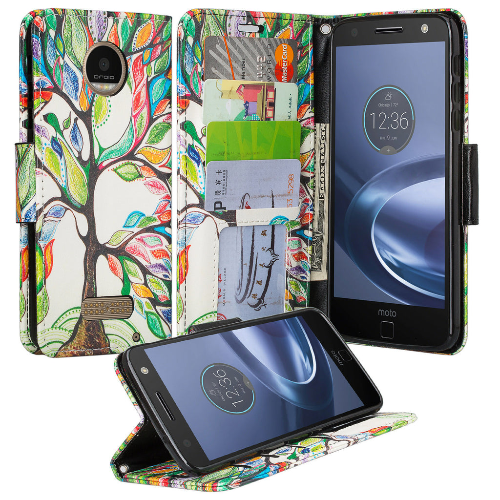 Moto Z Force Droid Wallet Case - www.coverlabusa.com